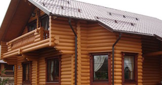 Строительство дома из оцилиндрованного бревна в чернушке - от 137761 рублей