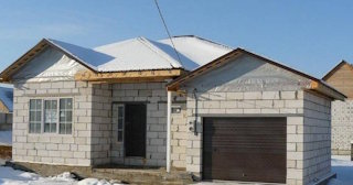Одноэтажные дома из пеноблоков под ключ в чернушке - от 137761 рублей